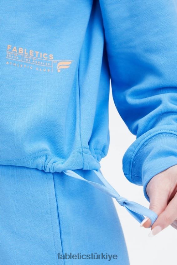 tr Fabletics kadınlar hafif, giyilebilir, kırpılmış bisiklet yaka adadan kaçış/atletizm kulübü 40R06B2654