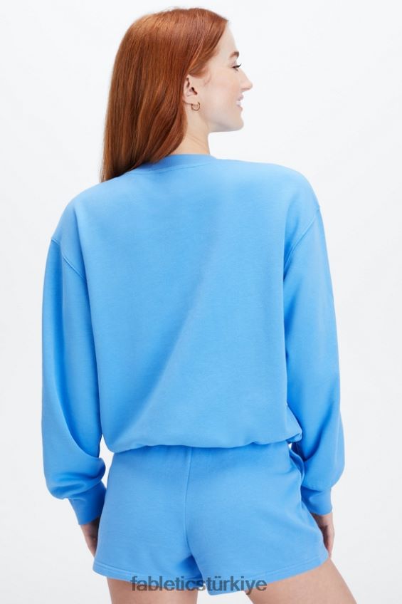 tr Fabletics kadınlar hafif, giyilebilir, kırpılmış bisiklet yaka adadan kaçış/atletizm kulübü 40R06B2654