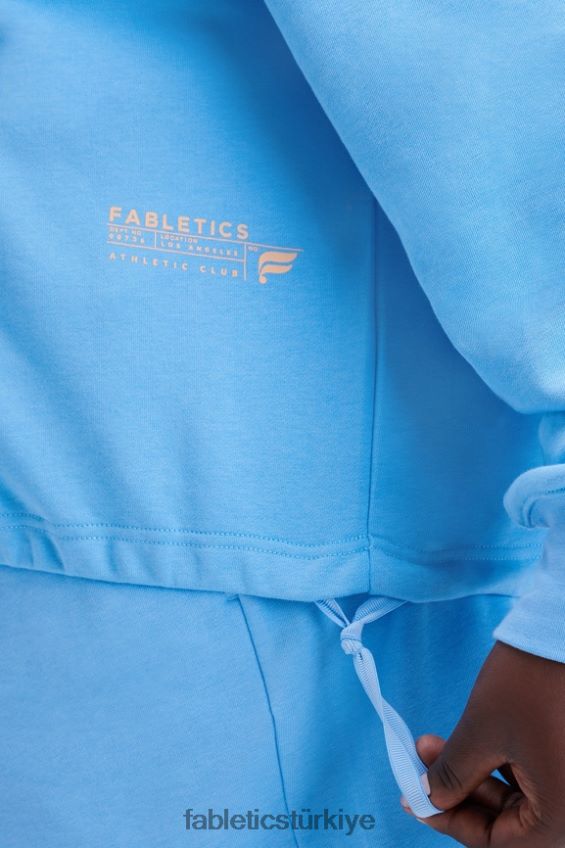 tr Fabletics kadınlar hafif, giyilebilir, kırpılmış bisiklet yaka adadan kaçış/atletizm kulübü 40R06B2655