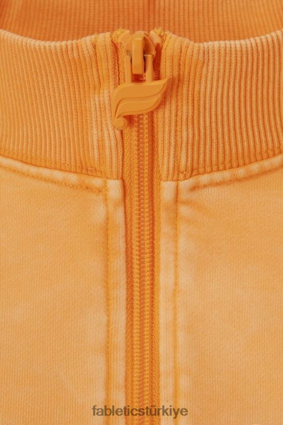 tr Fabletics kadınlar hafif havlu kumaştan yarım fermuarlı sweatshirt öğleden sonra güneşi/grafik 40R06B2439