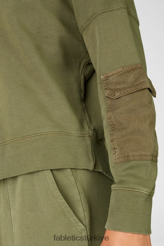 tr Fabletics kadınlar inci kazak avokado 40R06B2546