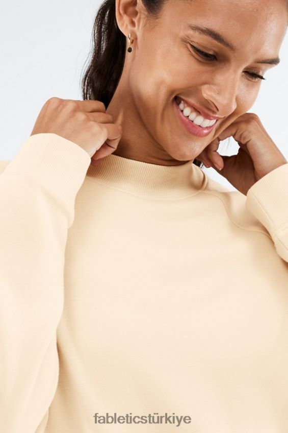 tr Fabletics kadınlar james uzun kollu kazak kıyı ormanı 40R06B2541