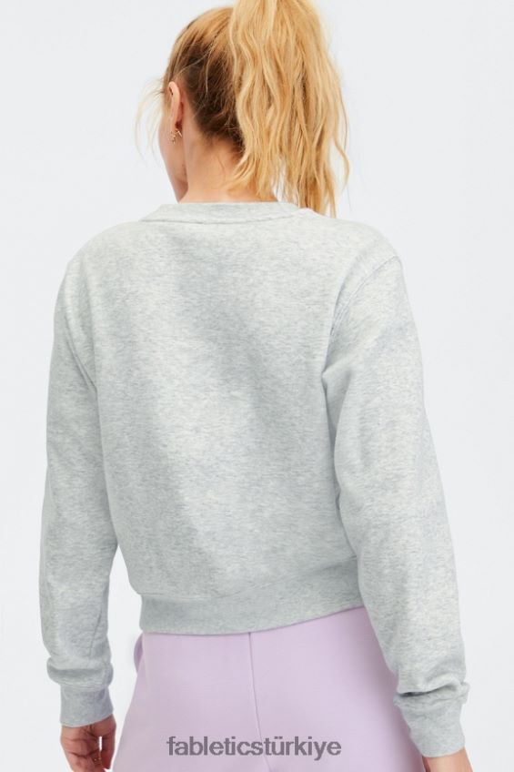 tr Fabletics kadınlar klasik bisiklet yakaya git açık gri funda 40R06B2646