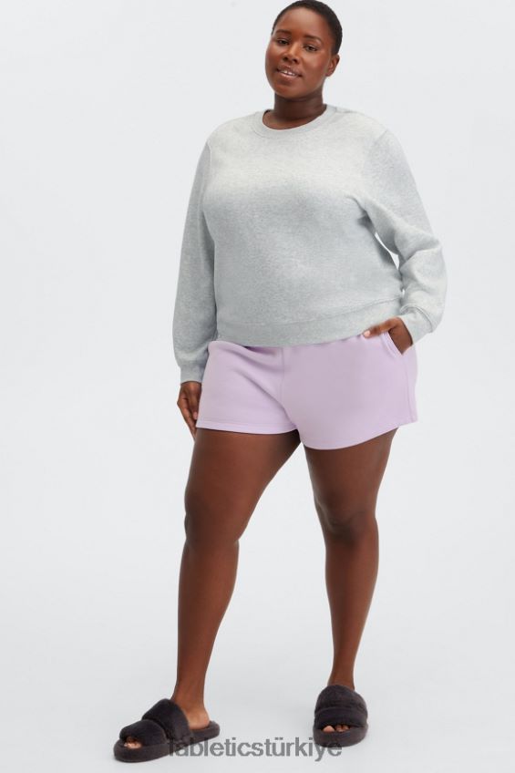 tr Fabletics kadınlar klasik bisiklet yakaya git açık gri funda 40R06B2647