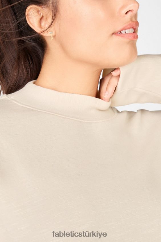 tr Fabletics kadınlar luna uzun kollu kazak latte 40R06B2548