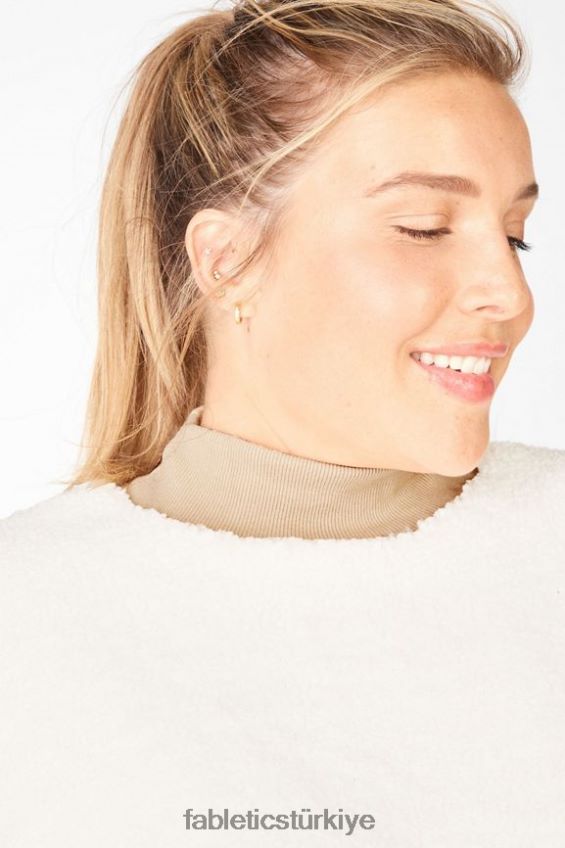 tr Fabletics kadınlar malia polar polar kazak diş/devetüyü 40R06B2554