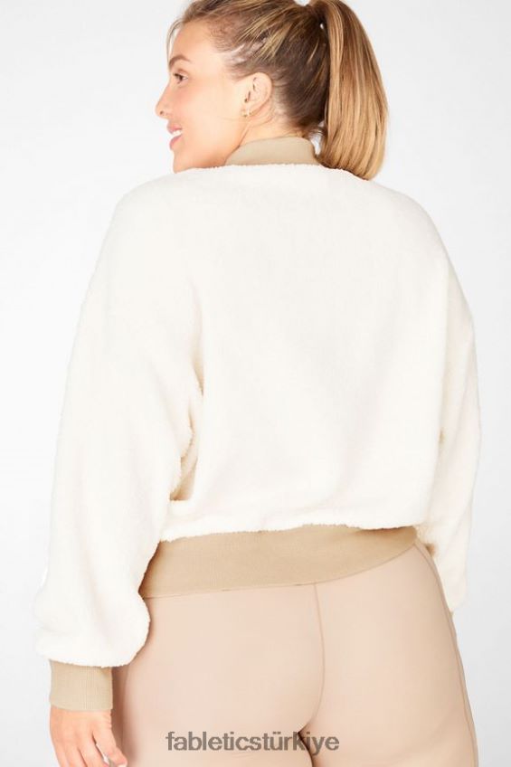 tr Fabletics kadınlar malia polar polar kazak diş/devetüyü 40R06B2554