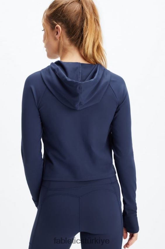 tr Fabletics kadınlar oasis kırpılmış kapşonlu Uçurum 40R06B2447