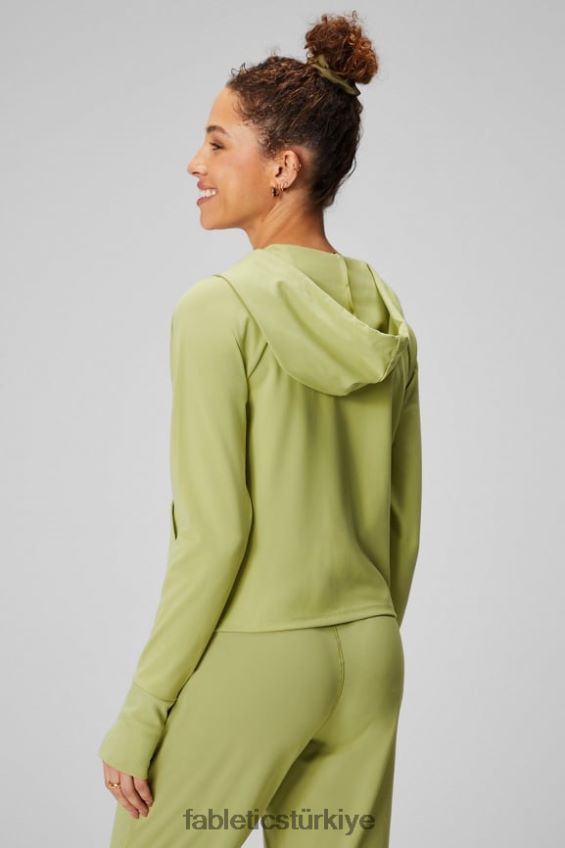 tr Fabletics kadınlar oasis kırpılmış kapşonlu Vaktini boşa harcamak 40R06B2445