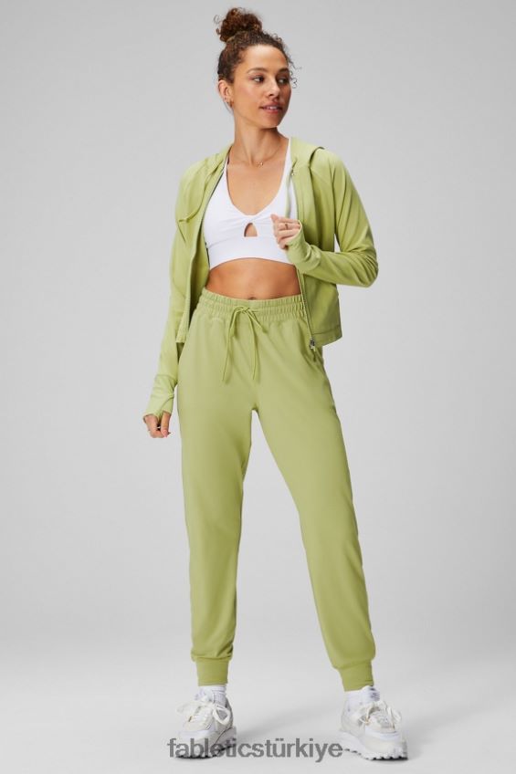 tr Fabletics kadınlar oasis kırpılmış kapşonlu Vaktini boşa harcamak 40R06B2445