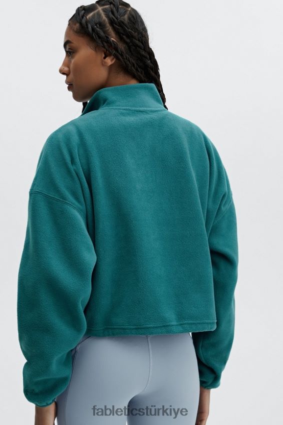 tr Fabletics kadınlar rayne polar polar 1/4 fermuar fiyort 40R06B2510