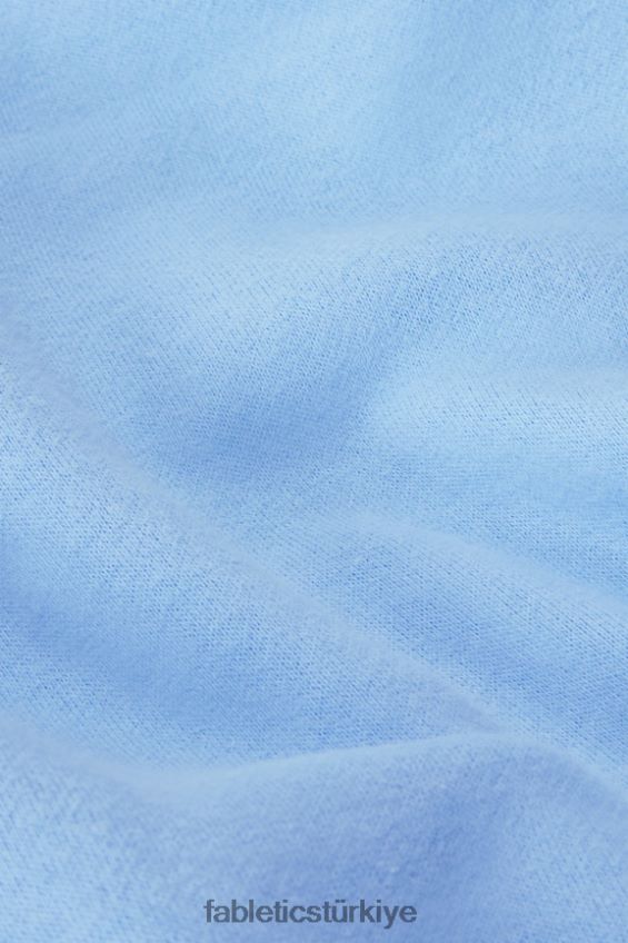 tr Fabletics kadınlar sonsuza kadar polar bisiklet yaka sweatshirt bluebell/mavi çiçek 40R06B2454