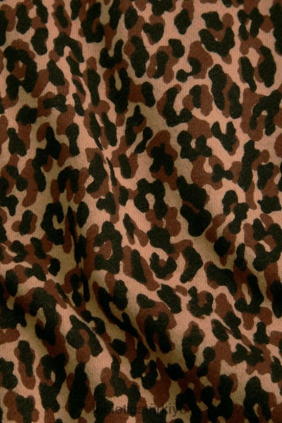 tr Fabletics kadınlar sonsuza kadar polar bisiklet yaka sweatshirt dalgalı çita/kireç şerbeti 40R06B2455