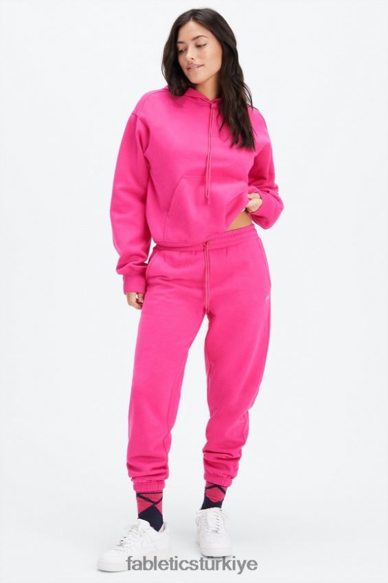 tr Fabletics kadınlar sonsuza kadar polar kapşonlu fuşya/pembe çılgın 40R06B2489