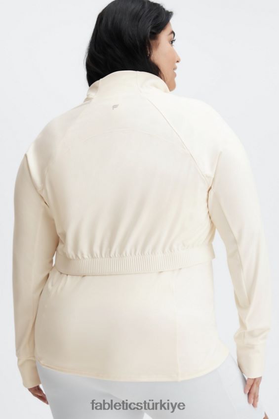 tr Fabletics kadınlar trinity performans ceketi ak balıkçıl 40R06B2574