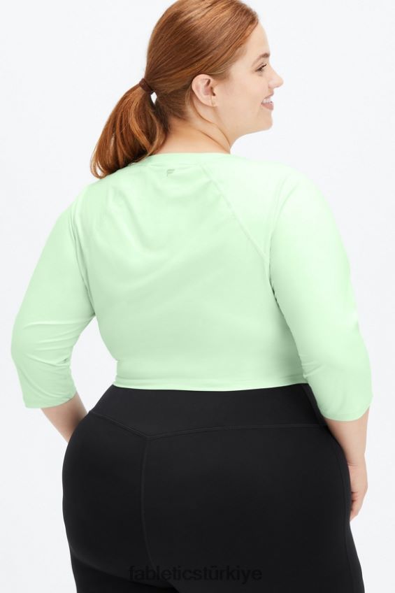 tr Fabletics kadınlar dorothy bale kollu top sakin 40R06B2659