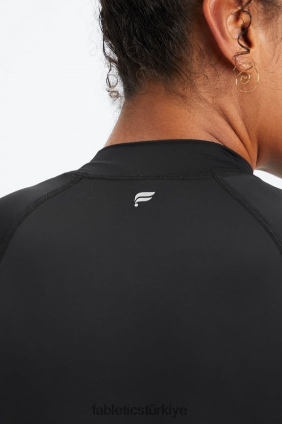 tr Fabletics kadınlar hafif uzun kollu üst siyah 40R06B2627