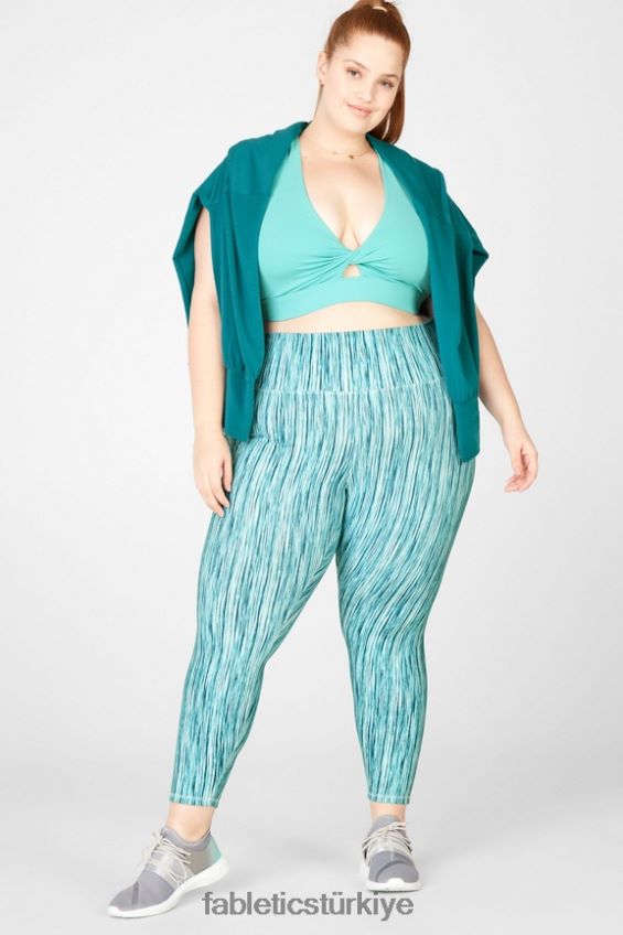 tr Fabletics kadınlar jody sahte boyunlu kazak sığ 40R06B2714