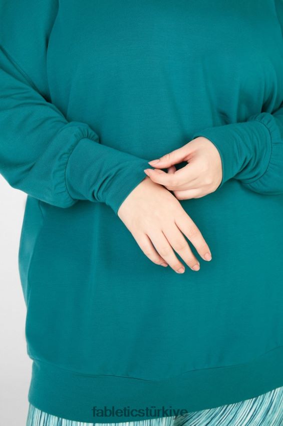 tr Fabletics kadınlar jody sahte boyunlu kazak sığ 40R06B2714