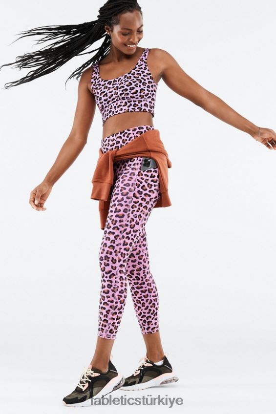 tr Fabletics kadınlar kat yarım fermuarlı kazak java 40R06B2691