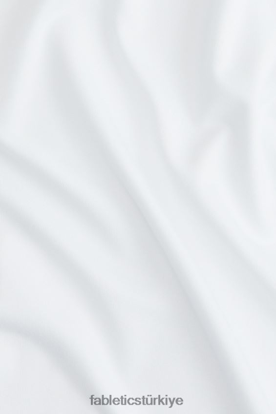 tr Fabletics kadınlar kuru esnek uzun kollu tişört beyaz 40R06B2598