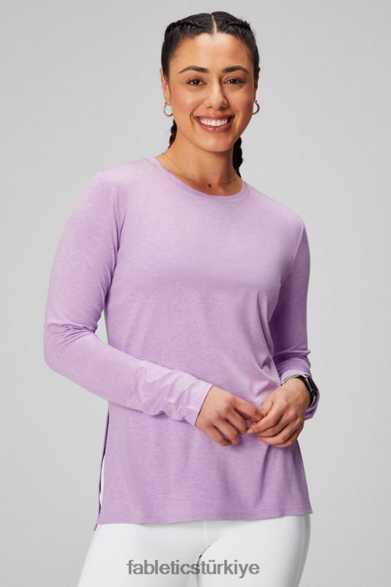 tr Fabletics kadınlar kuru esnek uzun kollu tunik kristal mağara funda 40R06B2588