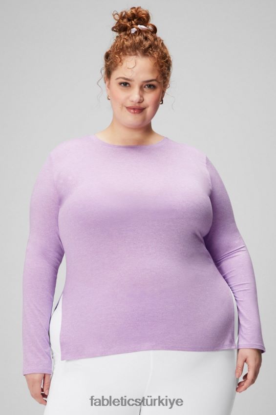 tr Fabletics kadınlar kuru esnek uzun kollu tunik kristal mağara funda 40R06B2589