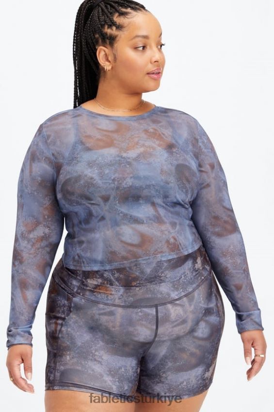 tr Fabletics kadınlar marie örgü üst yıldızlararası 40R06B2657