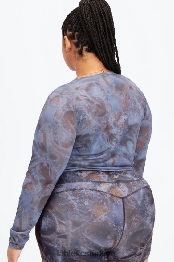 tr Fabletics kadınlar marie örgü üst yıldızlararası 40R06B2657