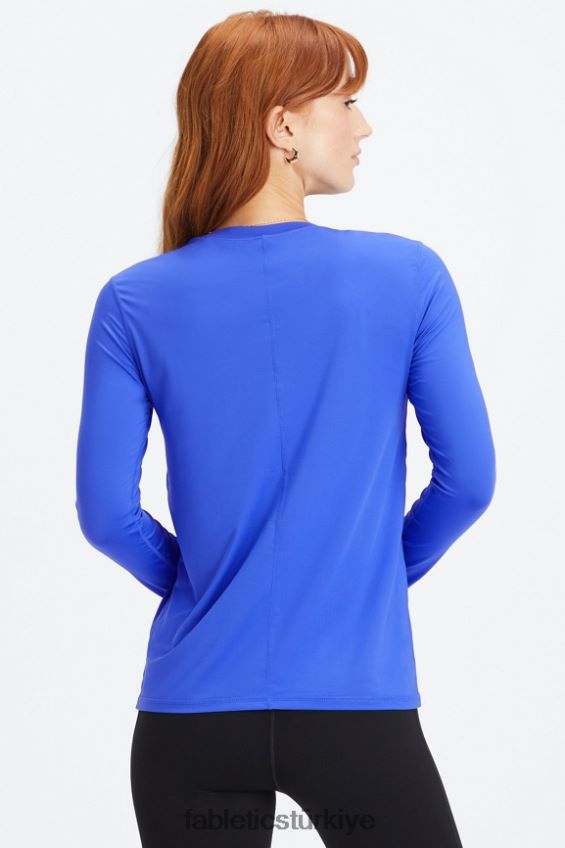 tr Fabletics kadınlar phoenix lite uzun kollu üst balık 40R06B2615