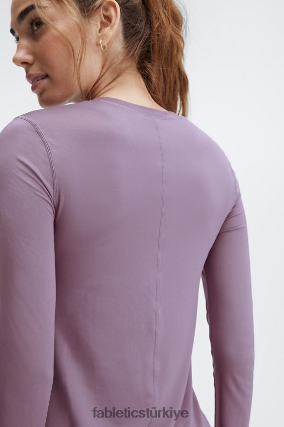 tr Fabletics kadınlar phoenix lite uzun kollu üst devedikeni 40R06B2613