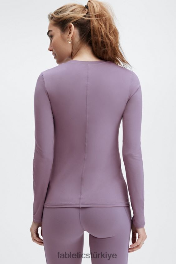 tr Fabletics kadınlar phoenix lite uzun kollu üst devedikeni 40R06B2613